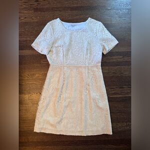 Crochet Cream Dress